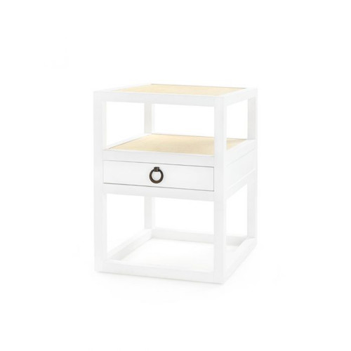 Polo 1-Drawer Side Table - Vanilla