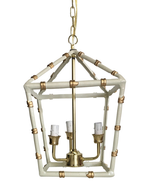 Dana Gibson - Bamboo Lantern in Grey (DG-00270BLG)