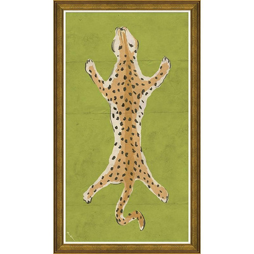 Dana Gibson Large Leopard in Green