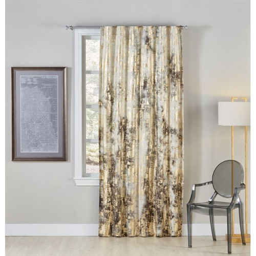 Cloud9 Design Char Curtain Panel CHARPN-IV