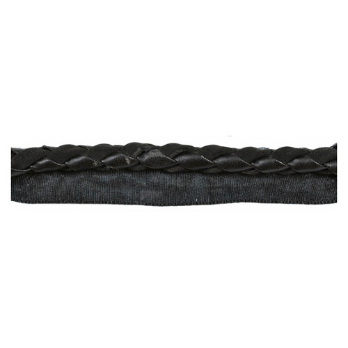 Ta5254.8.0 Braided Leather Cord Wlip in Ebony