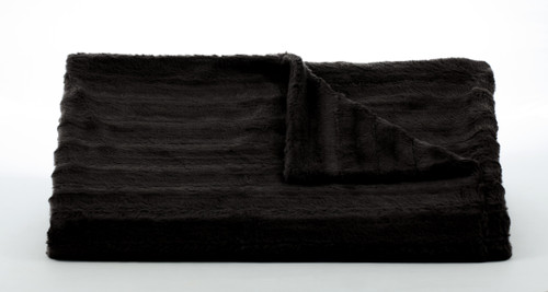 Channel Throw in Black