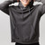 Cozy Earth Men's Ultra-Soft Bamboo Hoodie - Charcoal