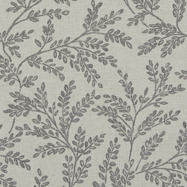 F1179/02.Cac.0 Ferndown in Charcoal By Clarke & Clarke