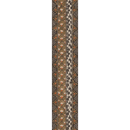 Ardmore Border - Black & Burnt Orange By Cole & Son