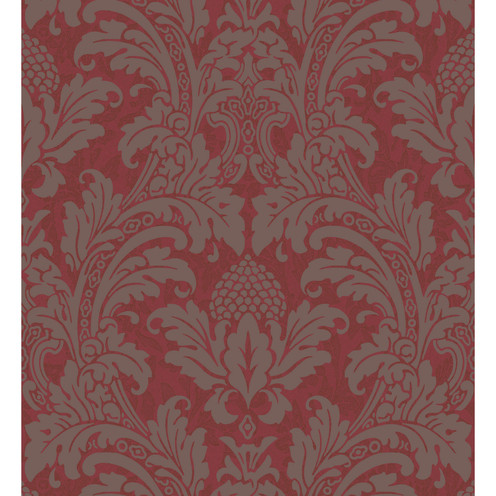 Blake - Red And Silver By Cole & Son