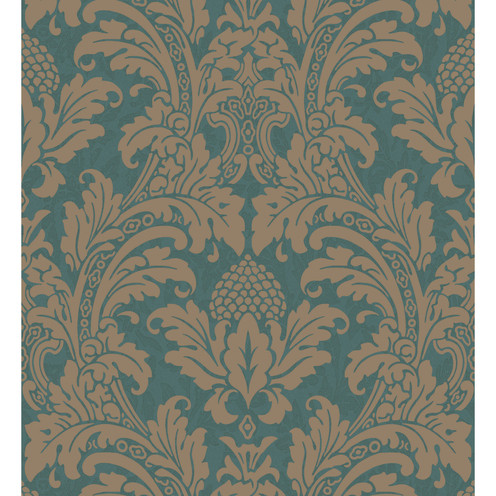 Blake - Teal And Silver By Cole & Son