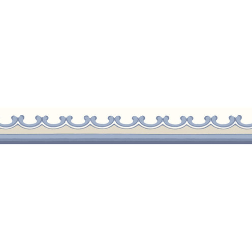Broderie Border - Blue By Cole & Son