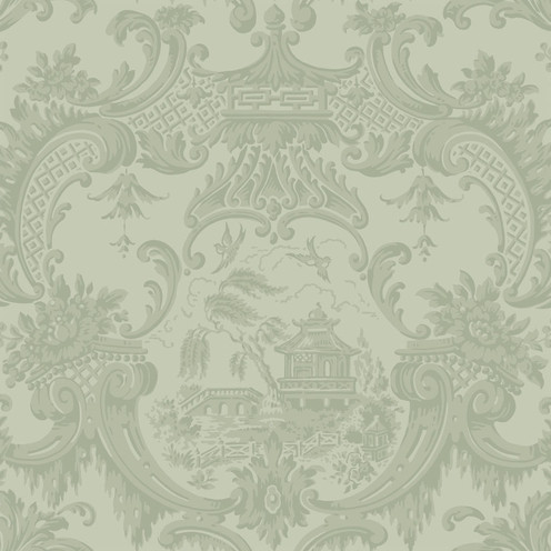 Chippendale China - Olive By Cole & Son