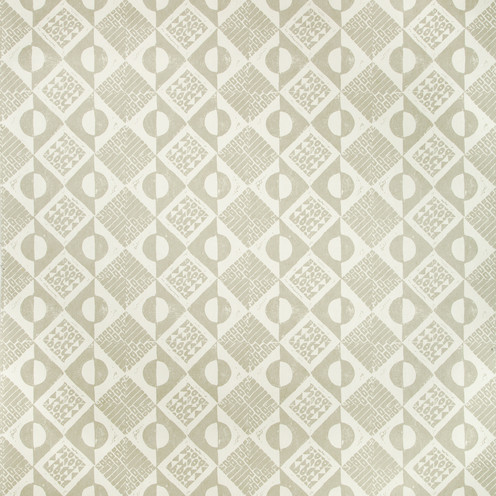 Circles And Squares Wp - Dove By Lee Jofa
