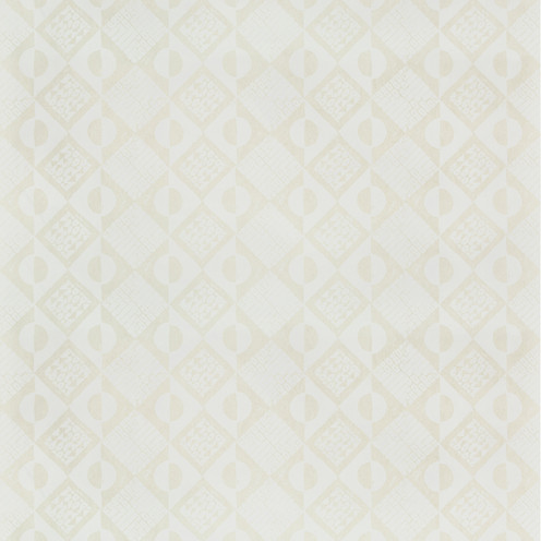 Circles And Squares Wp - Off White By Lee Jofa