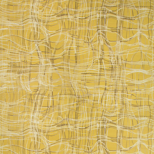 Entangle Paper - Mustard By Groundworks
