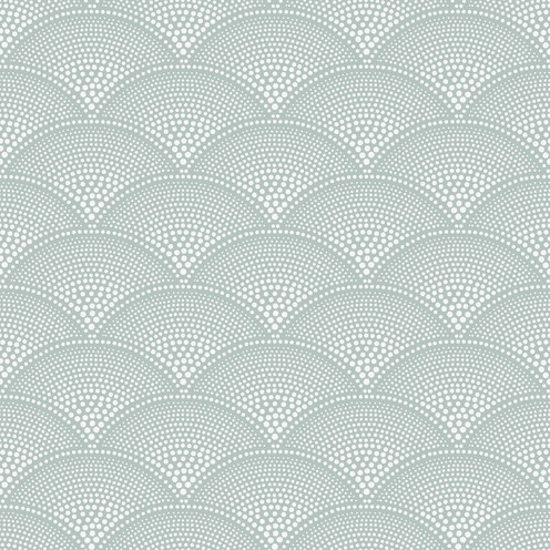 Feather Fan - Print Room Blue By Cole & Son
