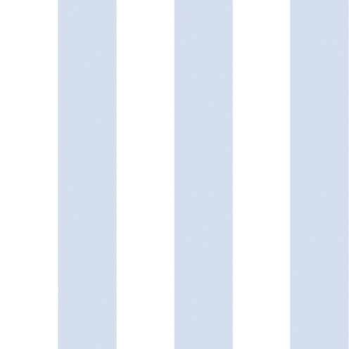 Glastonbury Str - Pale Bl & Wt By Cole & Son