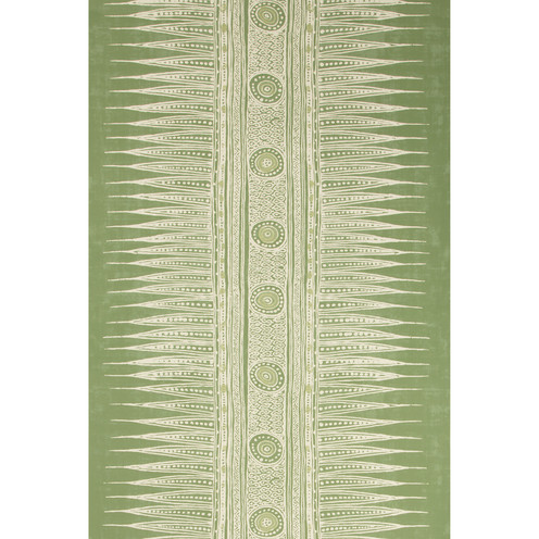 Indian Zag Paper - Leaf By Lee Jofa