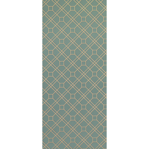 Langdale Trellis - Teal/Bronze By G P & J Baker