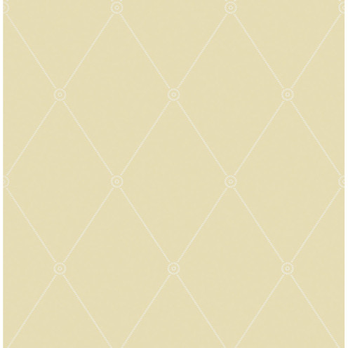 Large Georgian Rope Trellis - Straw By Cole & Son