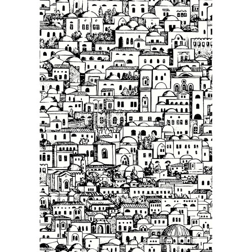 Mediterranea - White/Black By Cole & Son