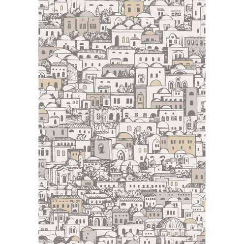 Mediterranea - White/Gilver By Cole & Son