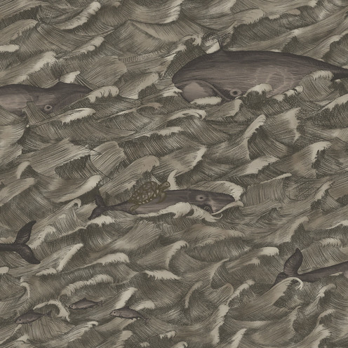 Melville Mt - Charcoal By Cole & Son