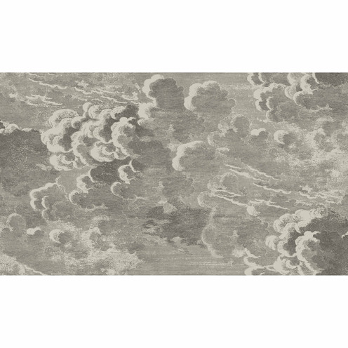 Nuvolette - Gilver & Charcoal By Cole & Son