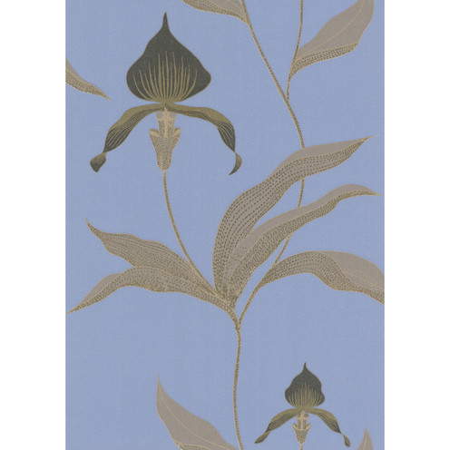 Orchid - Blue/Bl By Cole & Son