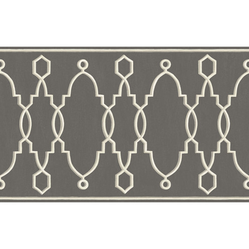 Parterre Border - Charcoal By Cole & Son