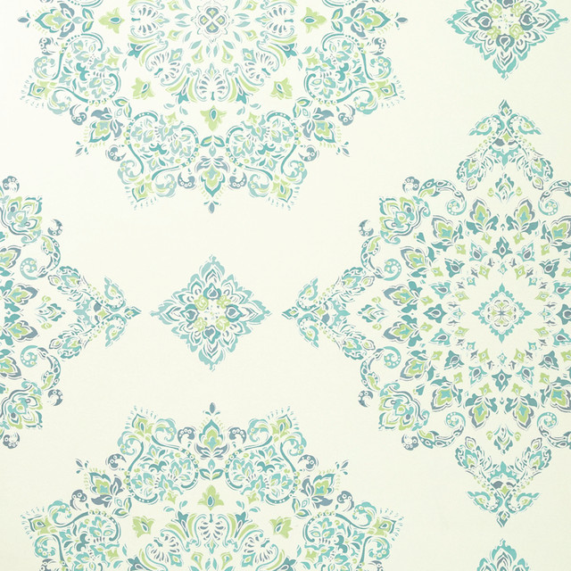 Parvani - Teal/Lime By Baker Lifestyle
