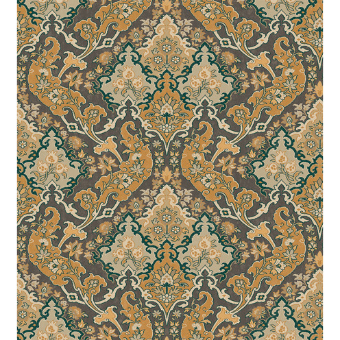 Pushkin - Ginger & Charcaol By Cole & Son
