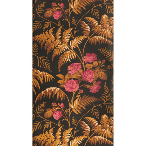 Rose - Cerise/B Orange/Black By Cole & Son