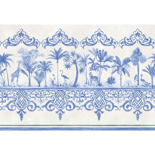 Rou Border - Cobalt Blue By Cole & Son