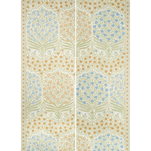 Sameera Paper - Sapphire/Gold By Lee Jofa