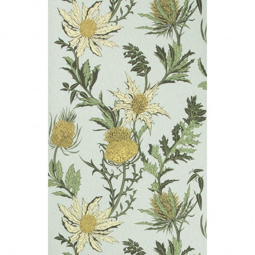 Thistle - Lemon/Olive/D Egg By Cole & Son