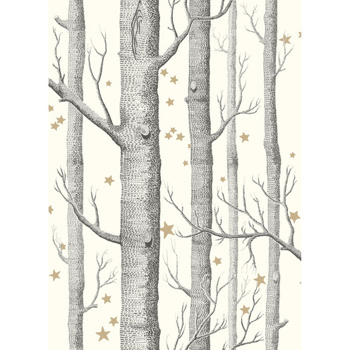 Woods & Stars - Black &White By Cole & Son