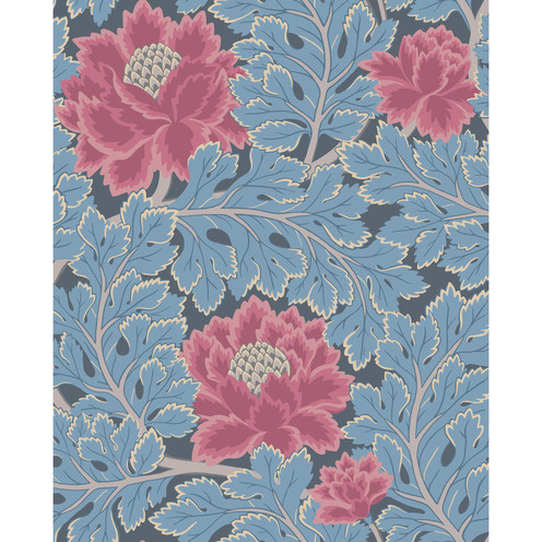 Aurora - Cerise/Cerulean Bl By Cole & Son