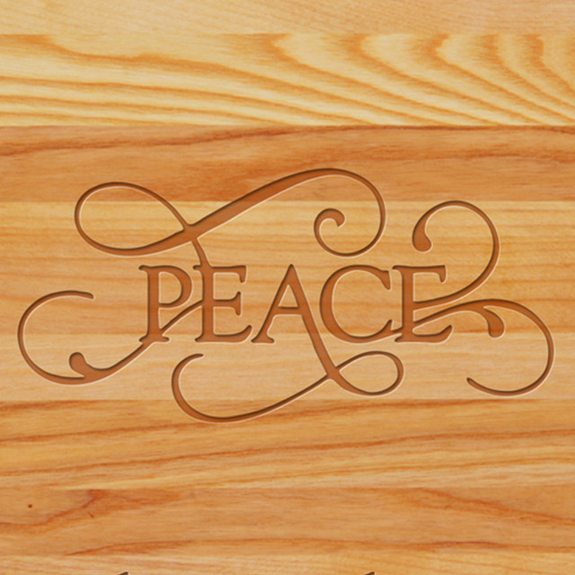 Cutting Board - Personalized (Peace)