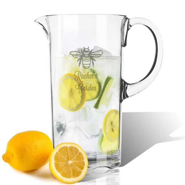 Personalized Bee Pitcher  (Unbreakable)