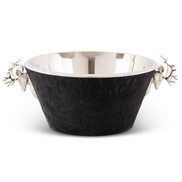 23 Inch Silver Beverage Bucket by K&K Interiors 23 Inch Silver Beverage Bucket by K&K Interiors