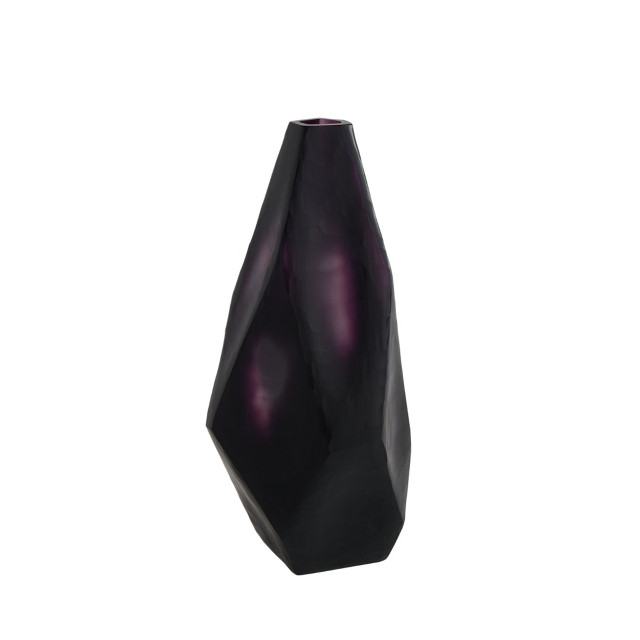 Villa & House - Asscher Vase - Aubergine Villa & House - Asscher Vase - Aubergine
