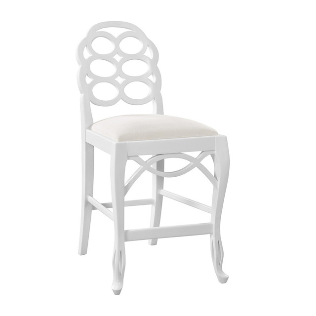 Villa & House - Loop Counter Stool - Eggshell White