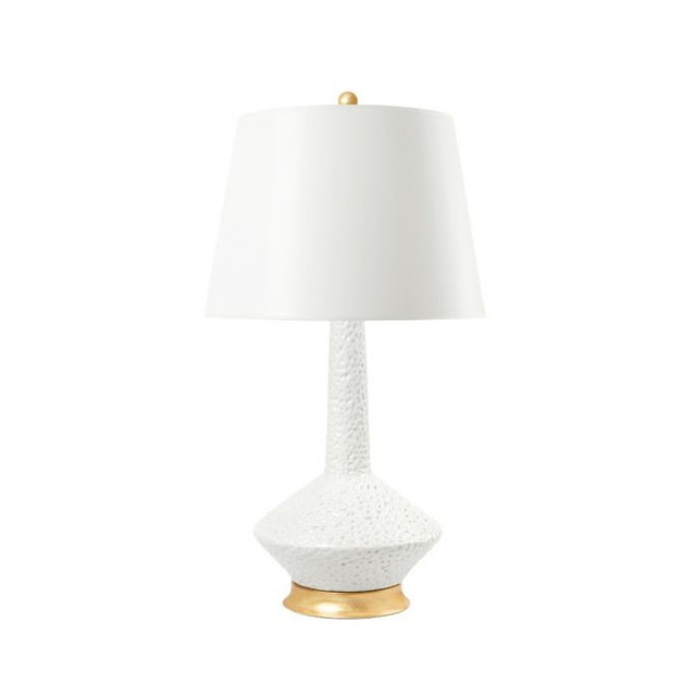 Villa & House - Oporto Tall Lamp with Shade, Moon White