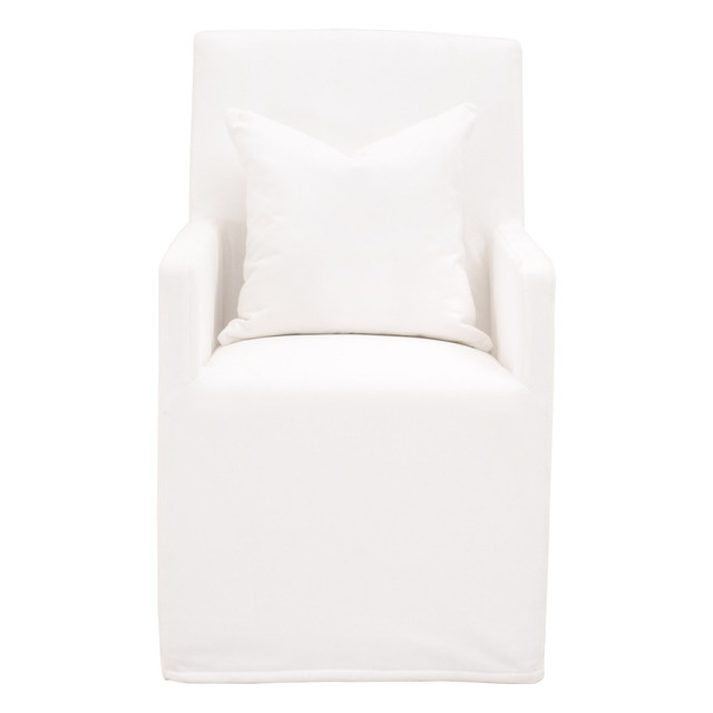 Essentials For Living - Shelter Slipcover Arm Chair with Casters Essentials For Living - Shelter Slipcover Arm Chair with Casters
