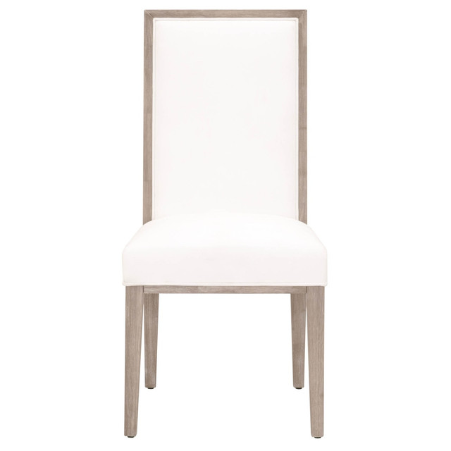 Essentials For Living Martin Dining Chair in LiveSmart Peyton Pearl, Natural Gray (Set of 2)
