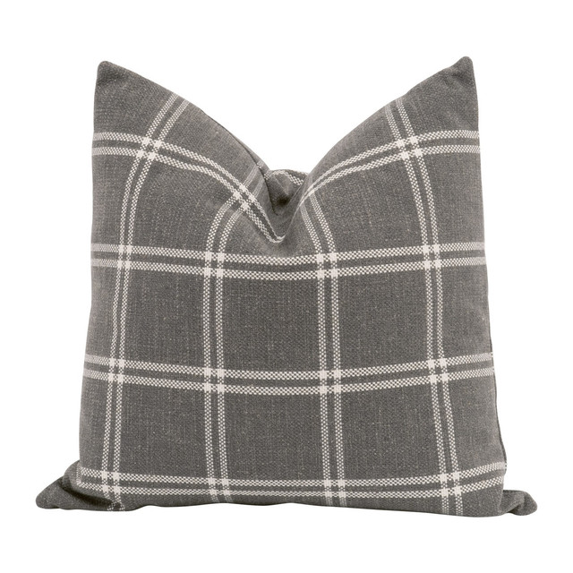 Essentials For Living - The Basic 22" Essential Pillow, Set of 2 in Walden Smoke