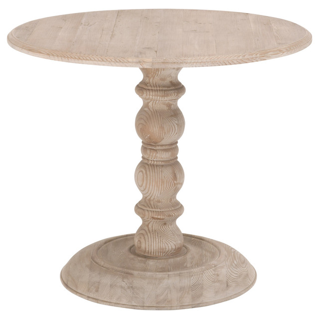 Essentials For Living - Chelsea 36" Round Dining Table (8043.SGRY-PNE)