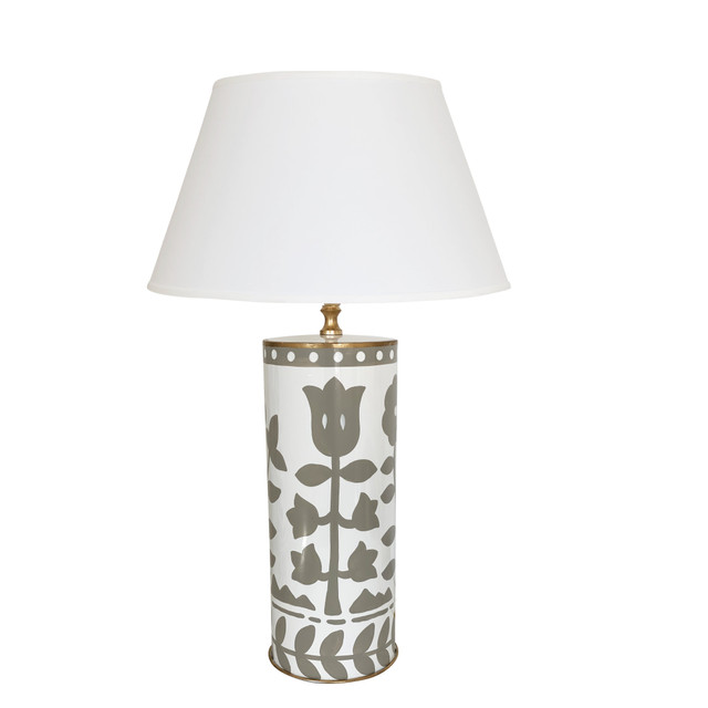 Dana Gibson - Bertrams Lamp in Grey