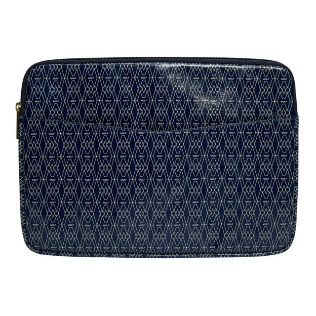 Wolf - Signature Laptop Zip Case in Blue (777324)