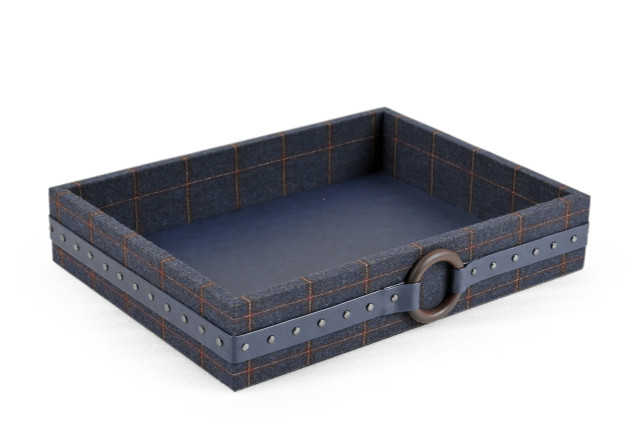 Go Home Ltd - Dahlia Tweed Trays (Set of 2)