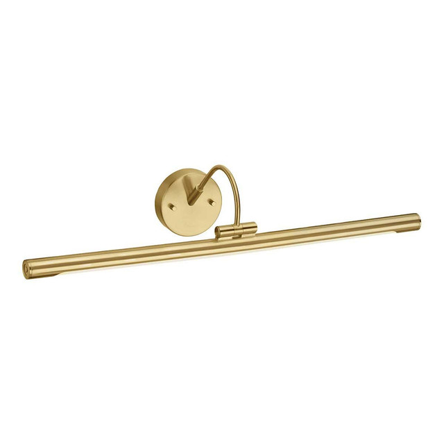 ALTON LARGE LED PICTURE LIGHT BRUSHED BRASS By Lucas + McKearn