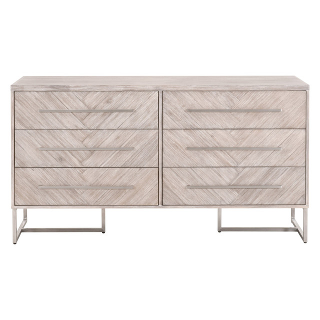 Mosaic 6-Drawer Double Dresser Mosaic 6-Drawer Double Dresser